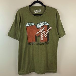 Old Navy Collectabilitees Totally Classics Vintage Style MTV Tee NWOT